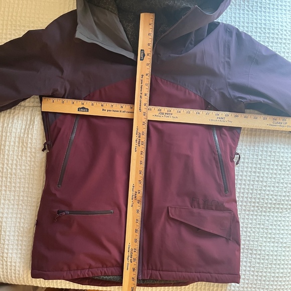 Flylow Daphne Hooded Insulated Jacket, Snow-Skirt Pit-Zips Wrist-Cuffs - Picture 5 of 8